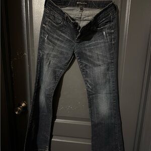Underground Dark Wash Flare Jeans